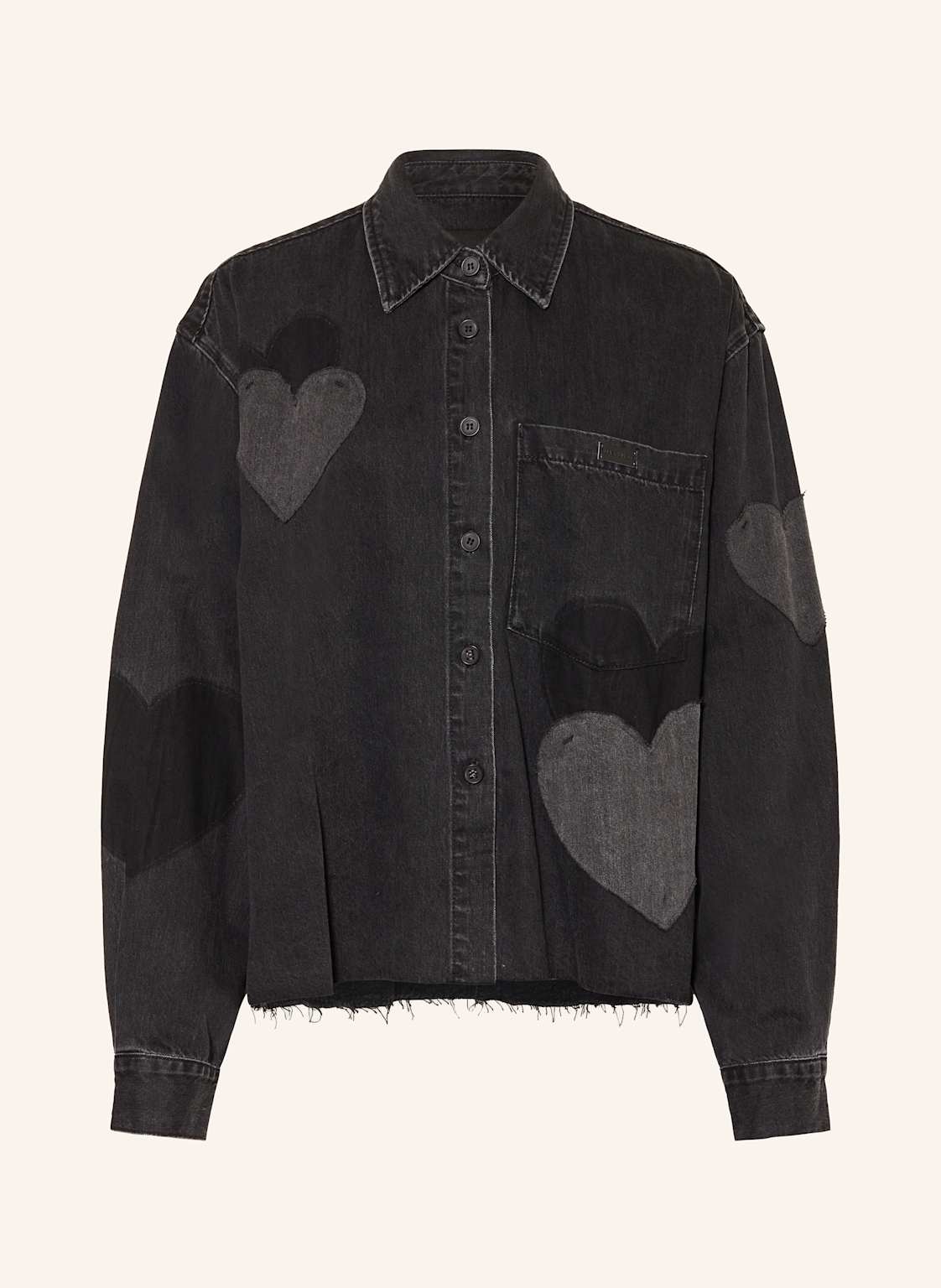 Elias Rumelis Jeansbluse Beba schwarz von ELIAS RUMELIS