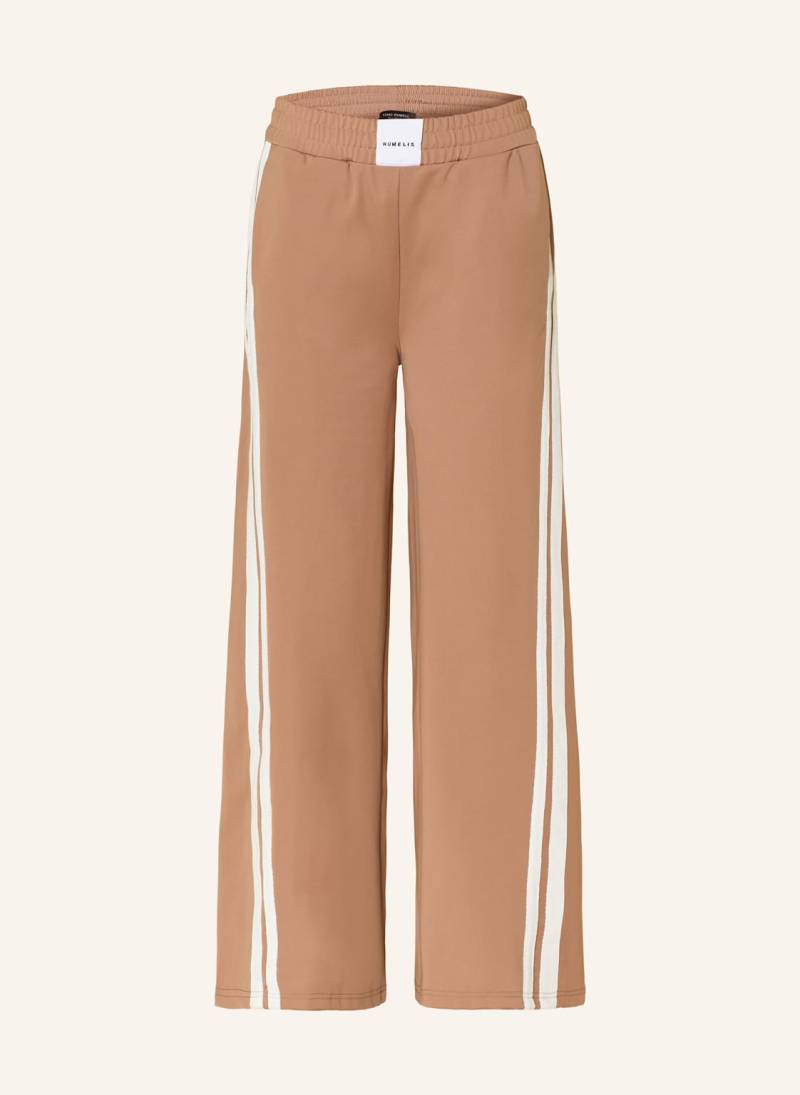 Elias Rumelis Sweatpants Penni Mit Galonstreifen braun von ELIAS RUMELIS
