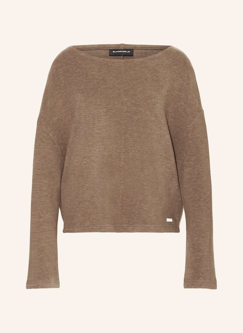 Elias Rumelis Sweatshirt Debbory braun von ELIAS RUMELIS