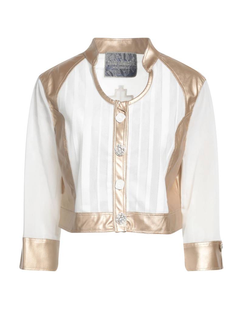 ELISA CAVALETTI by DANIELA DALLAVALLE Blazer Damen Gold von ELISA CAVALETTI by DANIELA DALLAVALLE