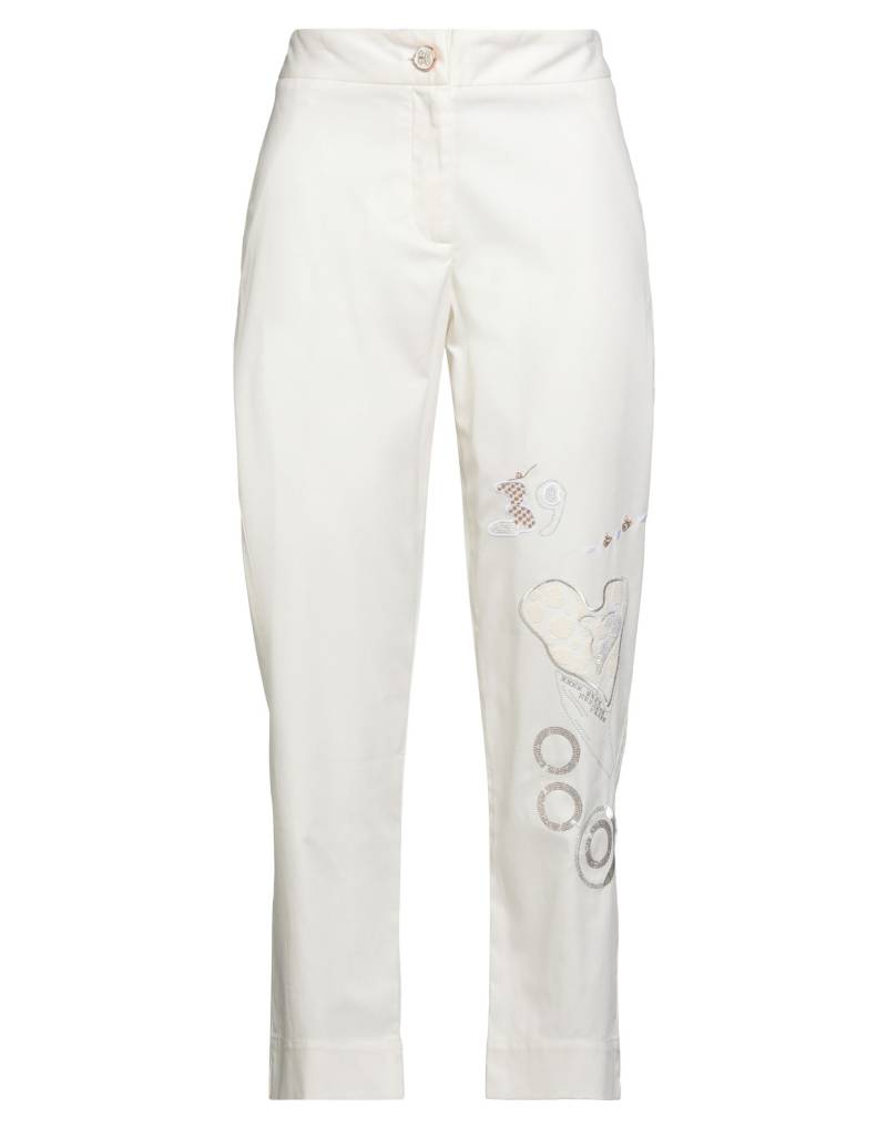 ELISA CAVALETTI by DANIELA DALLAVALLE Hose Damen Off white von ELISA CAVALETTI by DANIELA DALLAVALLE