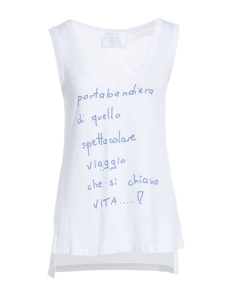 ELISA CAVALETTI by DANIELA DALLAVALLE Tank Top Damen Weiß von ELISA CAVALETTI by DANIELA DALLAVALLE