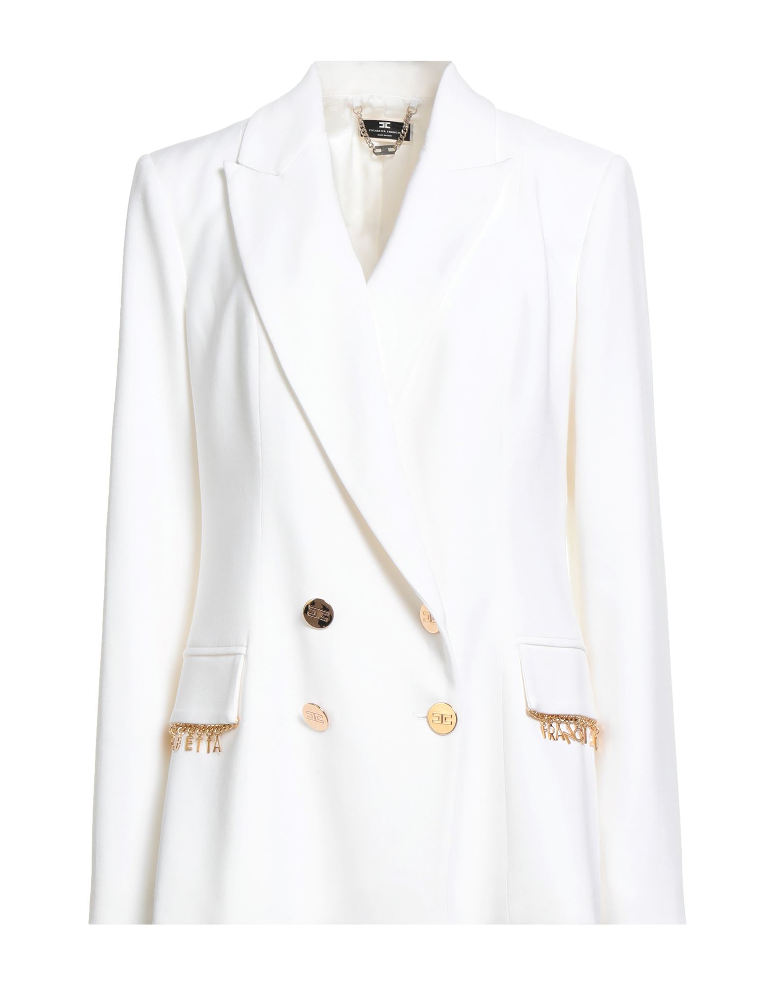ELISABETTA FRANCHI Blazer Damen Elfenbein von ELISABETTA FRANCHI