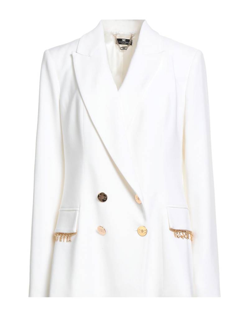ELISABETTA FRANCHI Blazer Damen Elfenbein von ELISABETTA FRANCHI