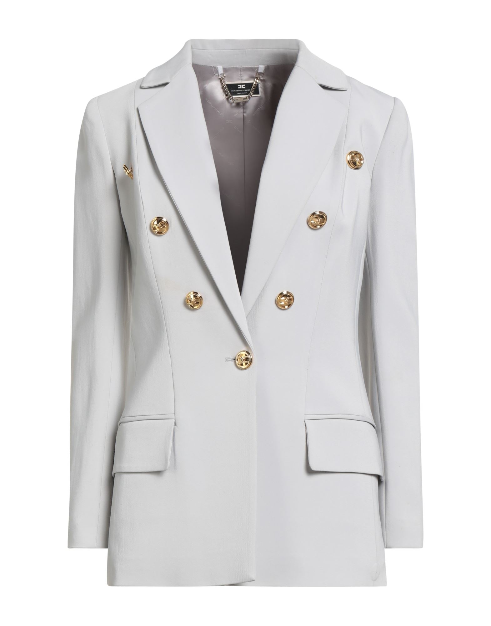 ELISABETTA FRANCHI Blazer Damen Hellgrau von ELISABETTA FRANCHI
