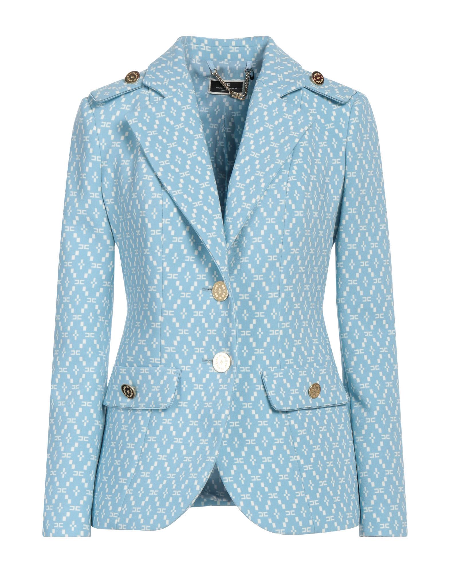 ELISABETTA FRANCHI Blazer Damen Himmelblau von ELISABETTA FRANCHI