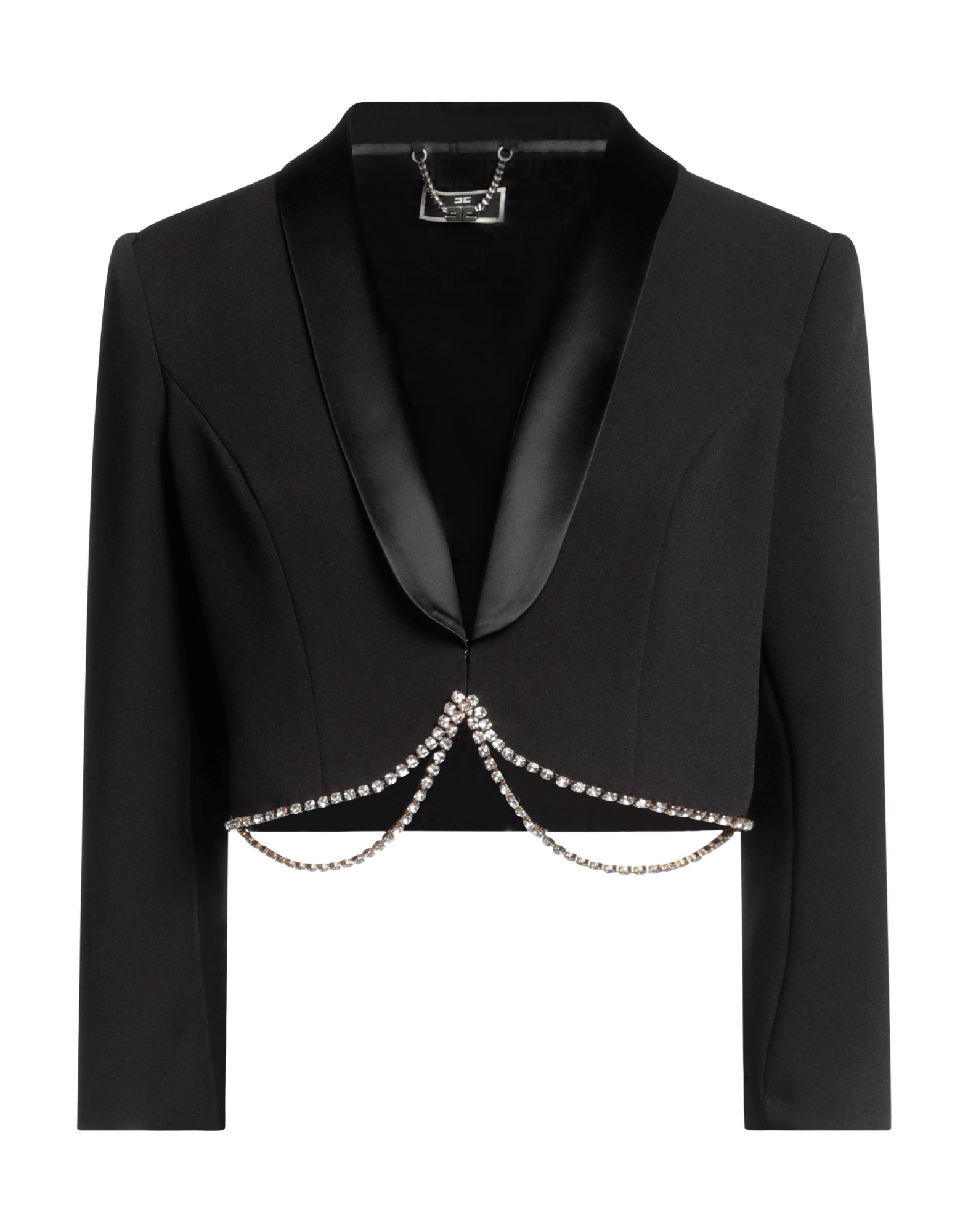 ELISABETTA FRANCHI Blazer Damen Schwarz von ELISABETTA FRANCHI