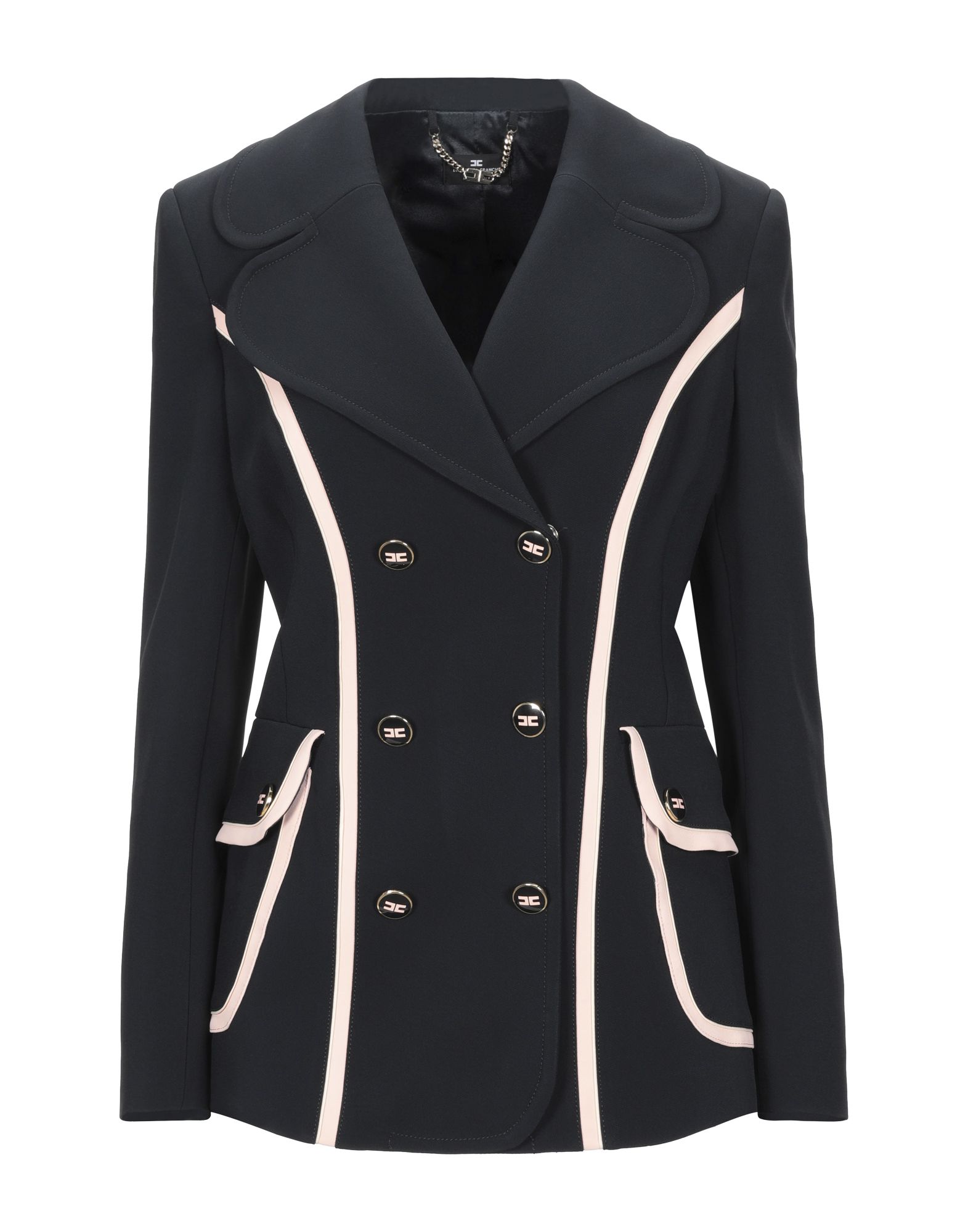 ELISABETTA FRANCHI Blazer Damen Schwarz von ELISABETTA FRANCHI