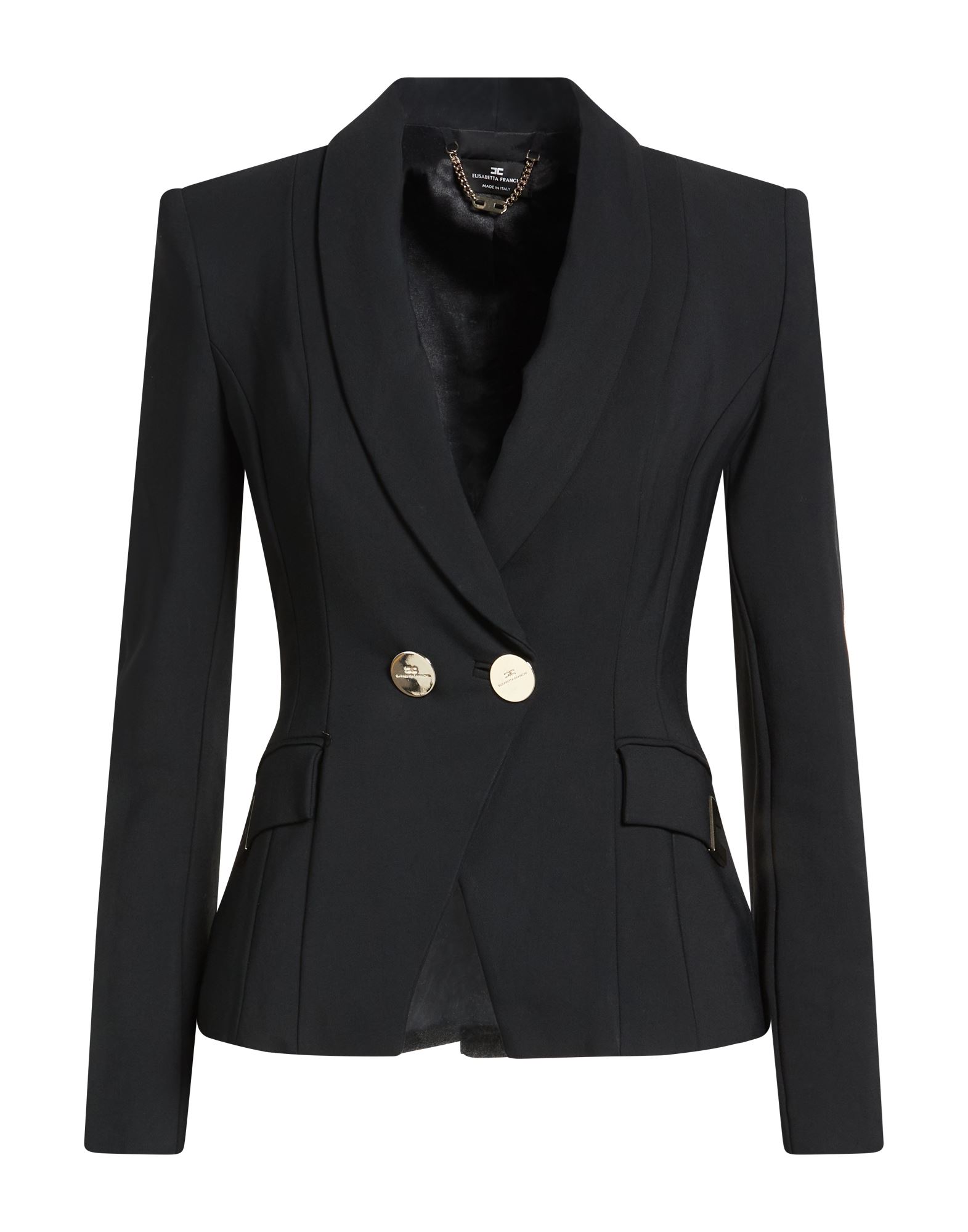 ELISABETTA FRANCHI Blazer Damen Schwarz von ELISABETTA FRANCHI