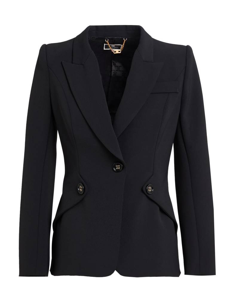 ELISABETTA FRANCHI Blazer Damen Schwarz von ELISABETTA FRANCHI