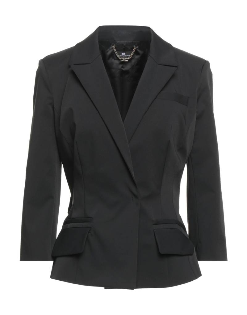 ELISABETTA FRANCHI Blazer Damen Schwarz von ELISABETTA FRANCHI