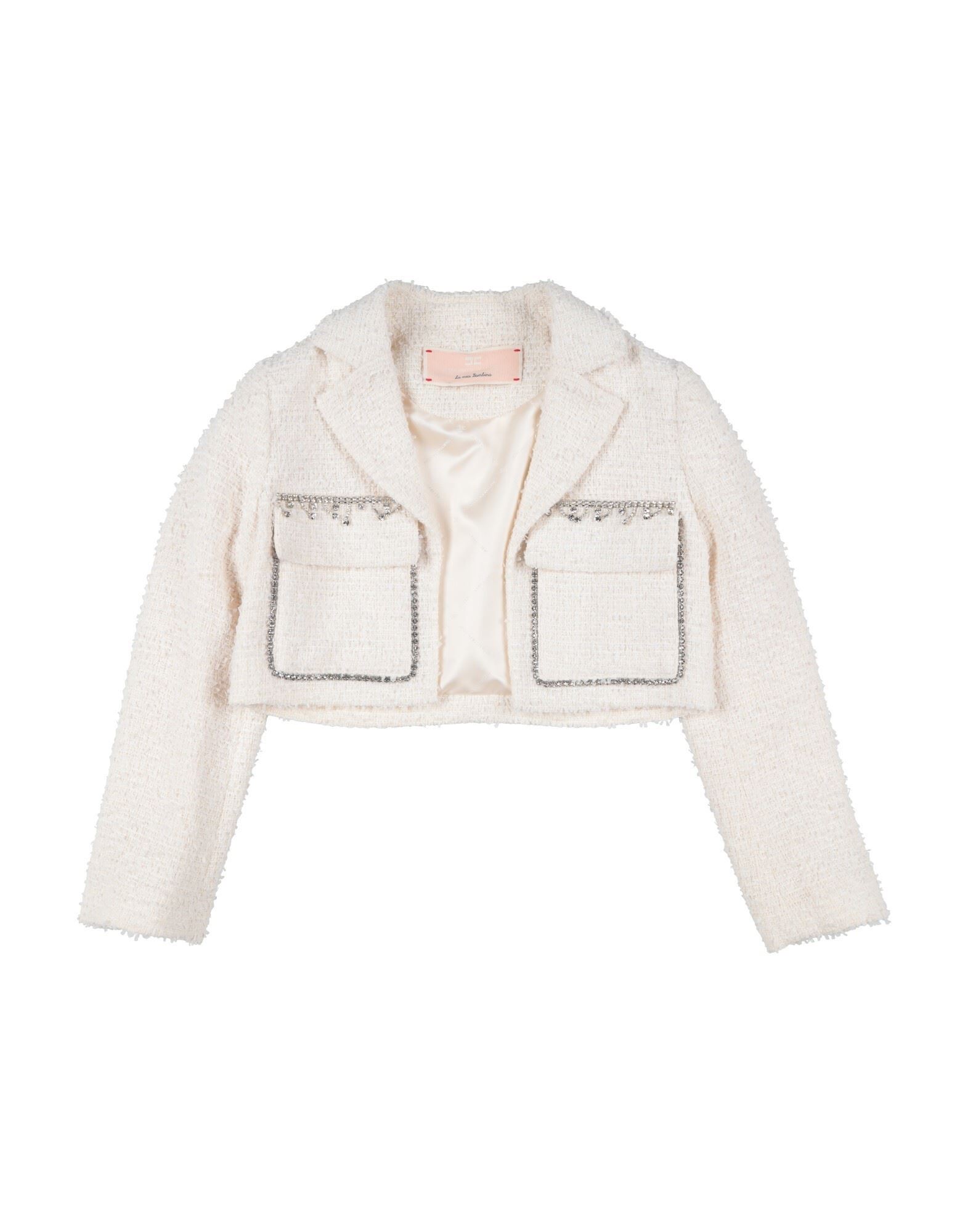 ELISABETTA FRANCHI Blazer Kinder Elfenbein von ELISABETTA FRANCHI