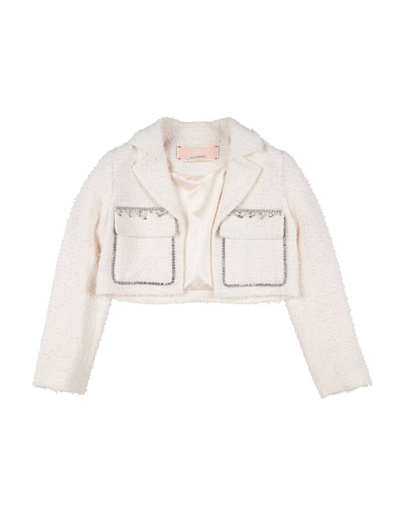 ELISABETTA FRANCHI Blazer Kinder Elfenbein von ELISABETTA FRANCHI