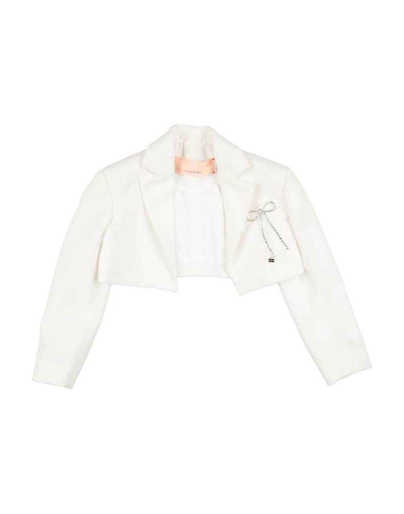 ELISABETTA FRANCHI Blazer Kinder Weiß von ELISABETTA FRANCHI