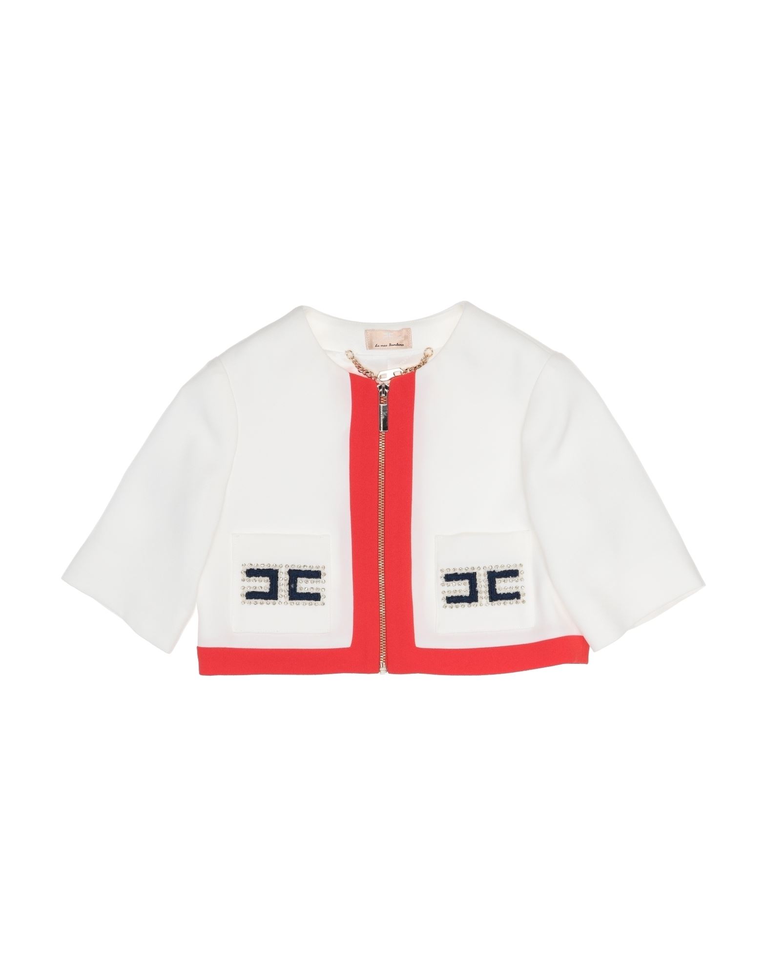 ELISABETTA FRANCHI Blazer Kinder Weiß von ELISABETTA FRANCHI