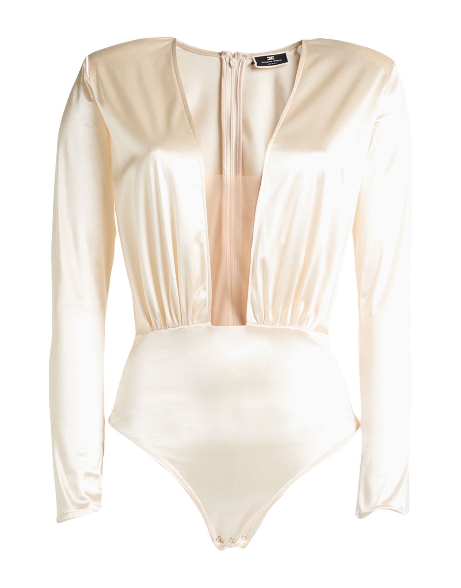 ELISABETTA FRANCHI Bodysuit Damen Beige von ELISABETTA FRANCHI