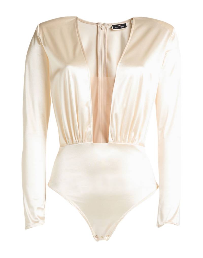 ELISABETTA FRANCHI Bodysuit Damen Beige von ELISABETTA FRANCHI