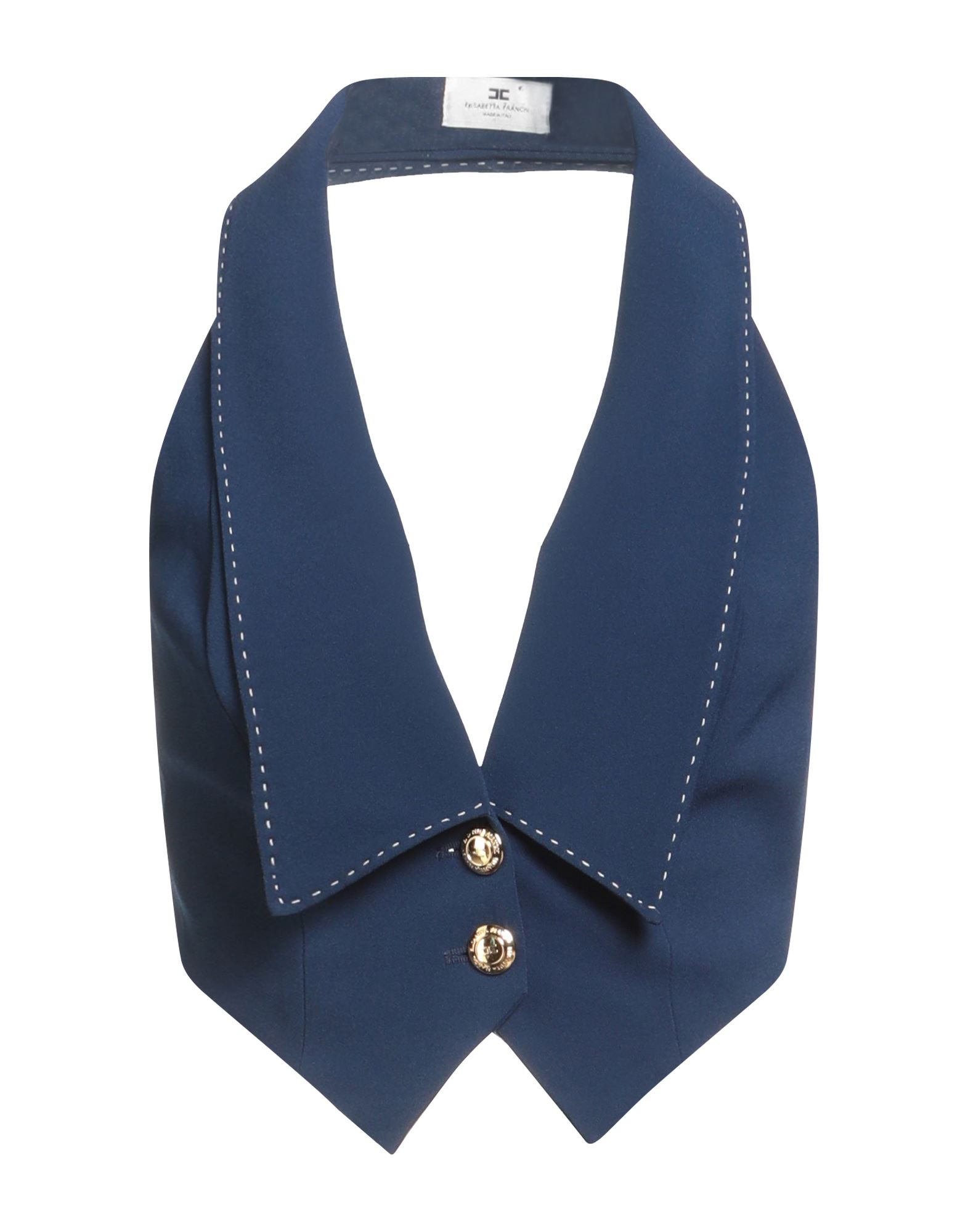 ELISABETTA FRANCHI Couture-weste Damen Blau von ELISABETTA FRANCHI