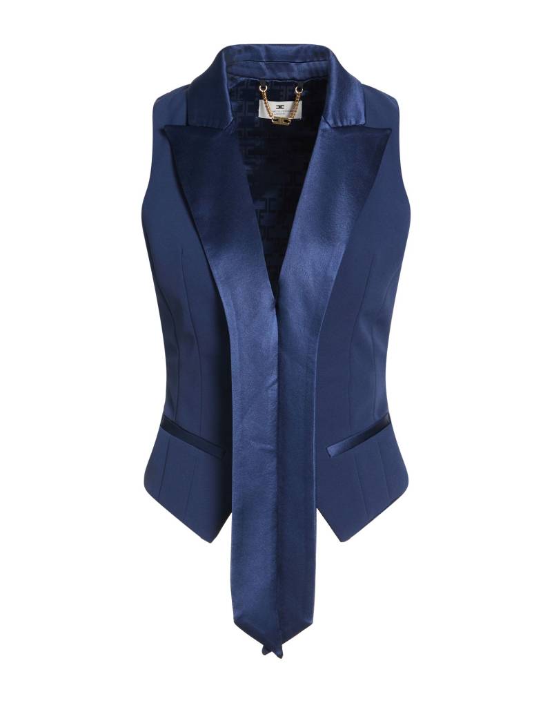 ELISABETTA FRANCHI Couture-weste Damen Marineblau von ELISABETTA FRANCHI