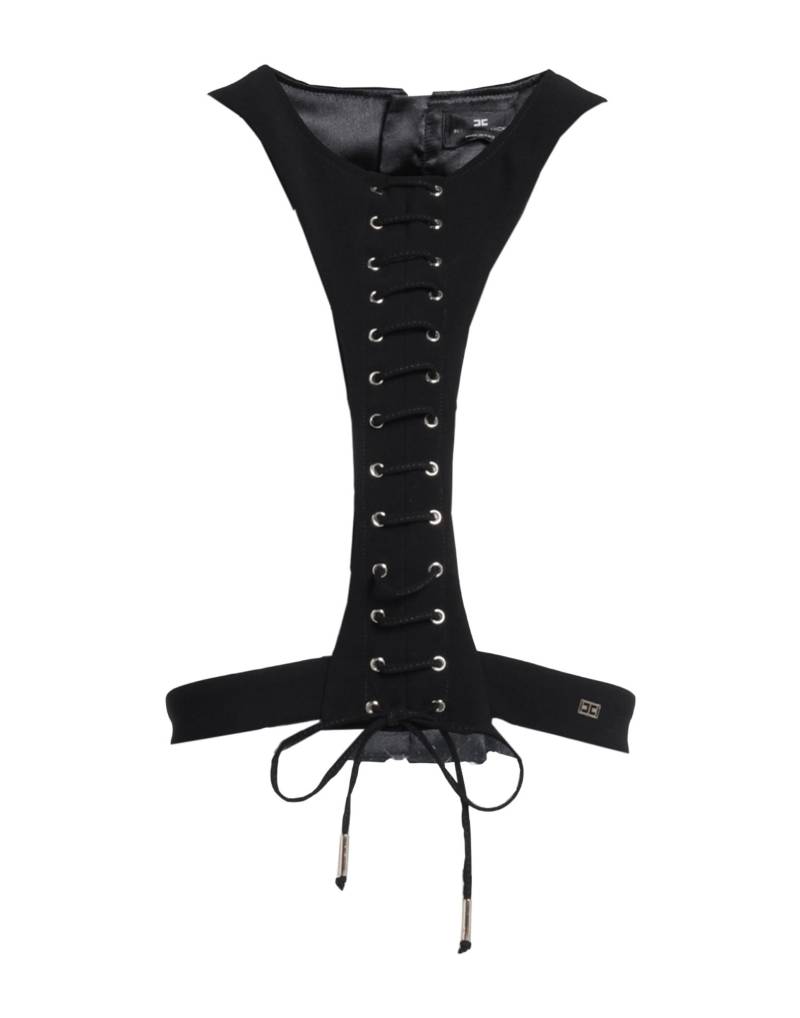 ELISABETTA FRANCHI Couture-weste Damen Schwarz von ELISABETTA FRANCHI