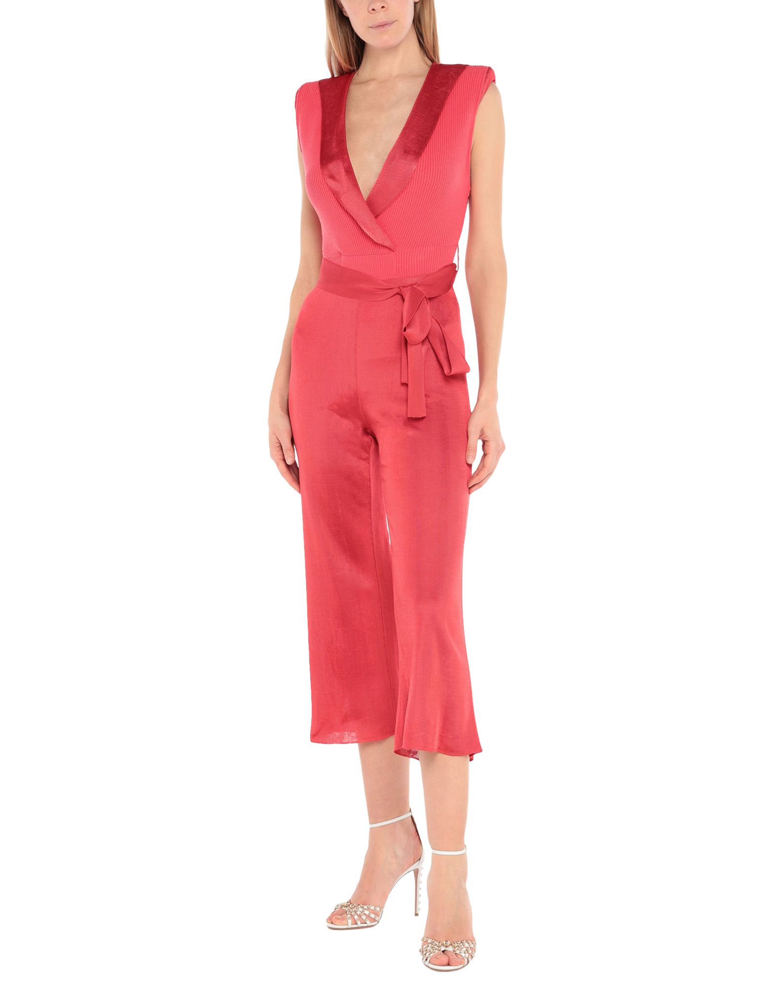 ELISABETTA FRANCHI Jumpsuit Damen Rot von ELISABETTA FRANCHI