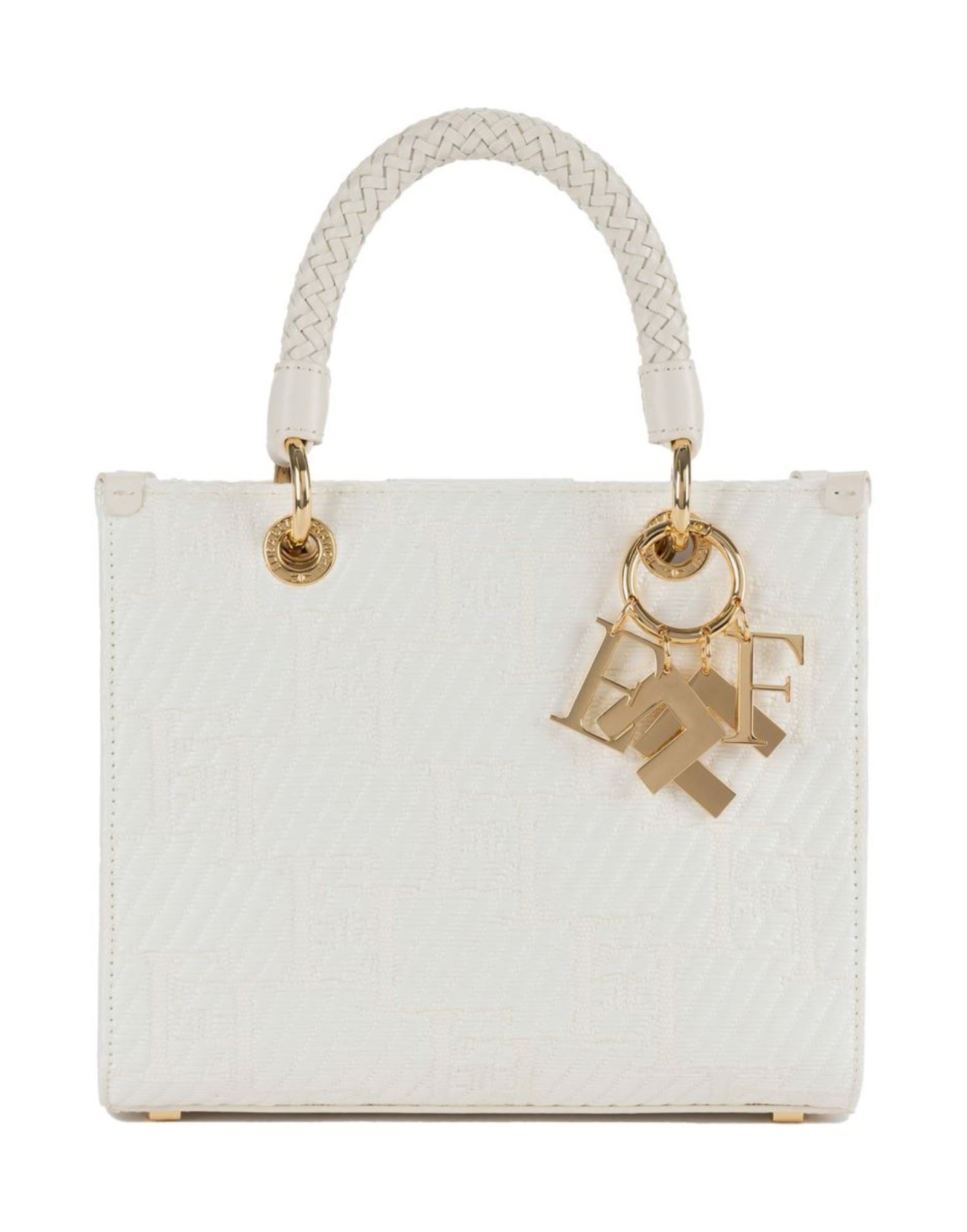 ELISABETTA FRANCHI Handtaschen Damen Off white von ELISABETTA FRANCHI