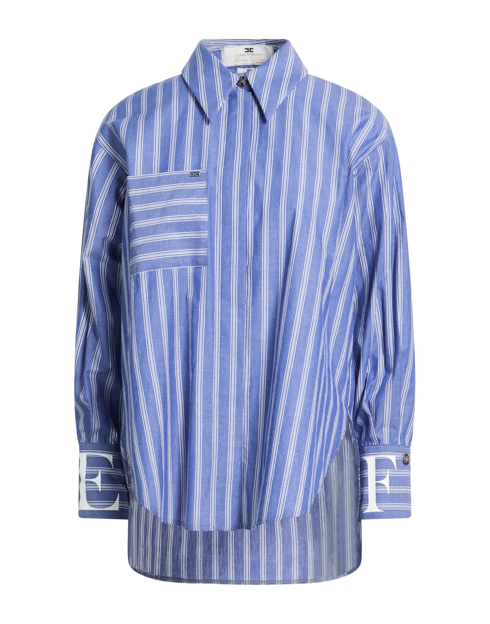 ELISABETTA FRANCHI Hemd Damen Blau von ELISABETTA FRANCHI