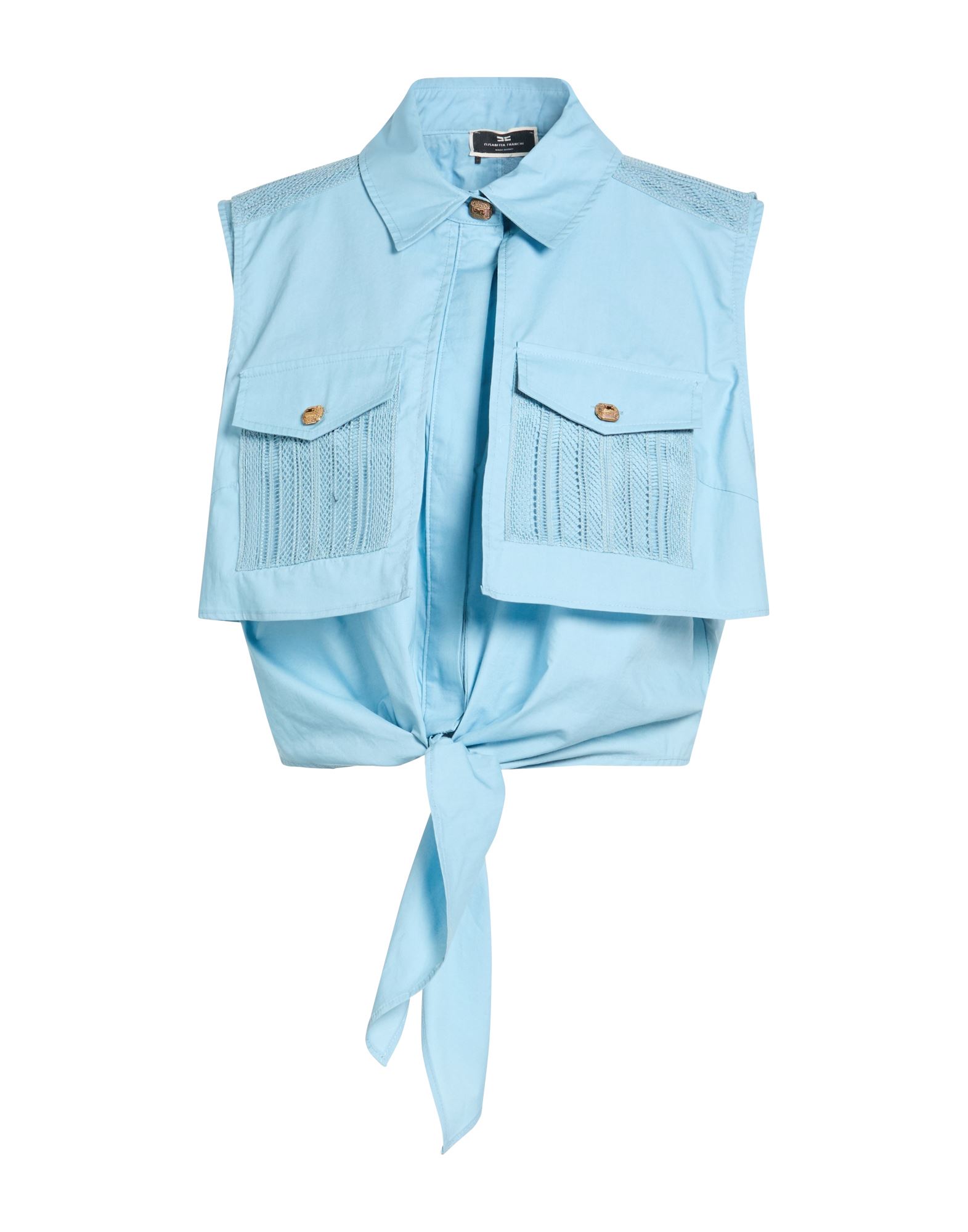 ELISABETTA FRANCHI Hemd Damen Blaugrau von ELISABETTA FRANCHI