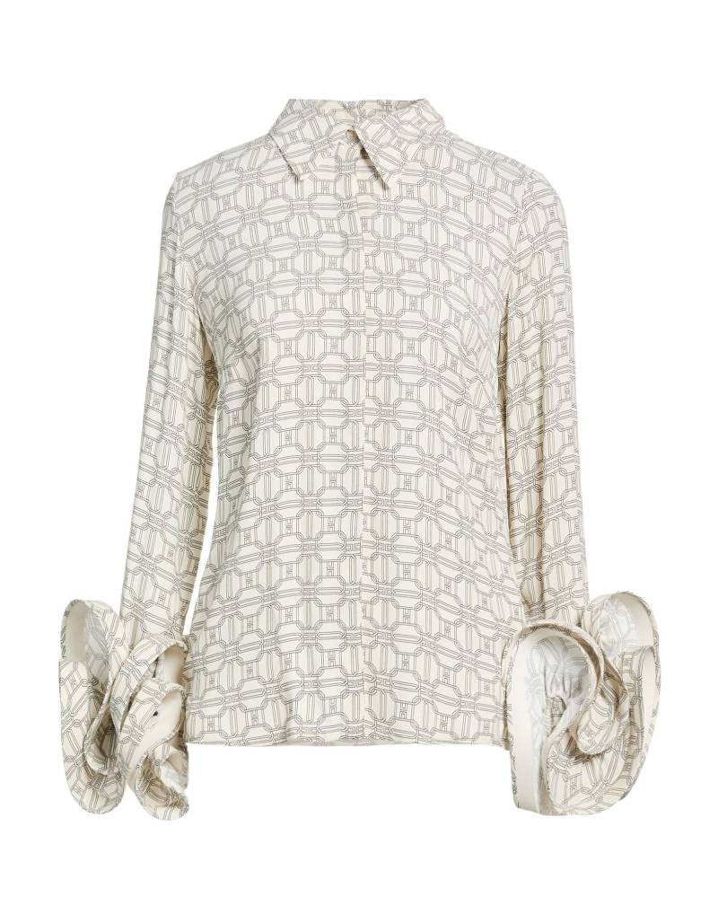 ELISABETTA FRANCHI Hemd Damen Elfenbein von ELISABETTA FRANCHI