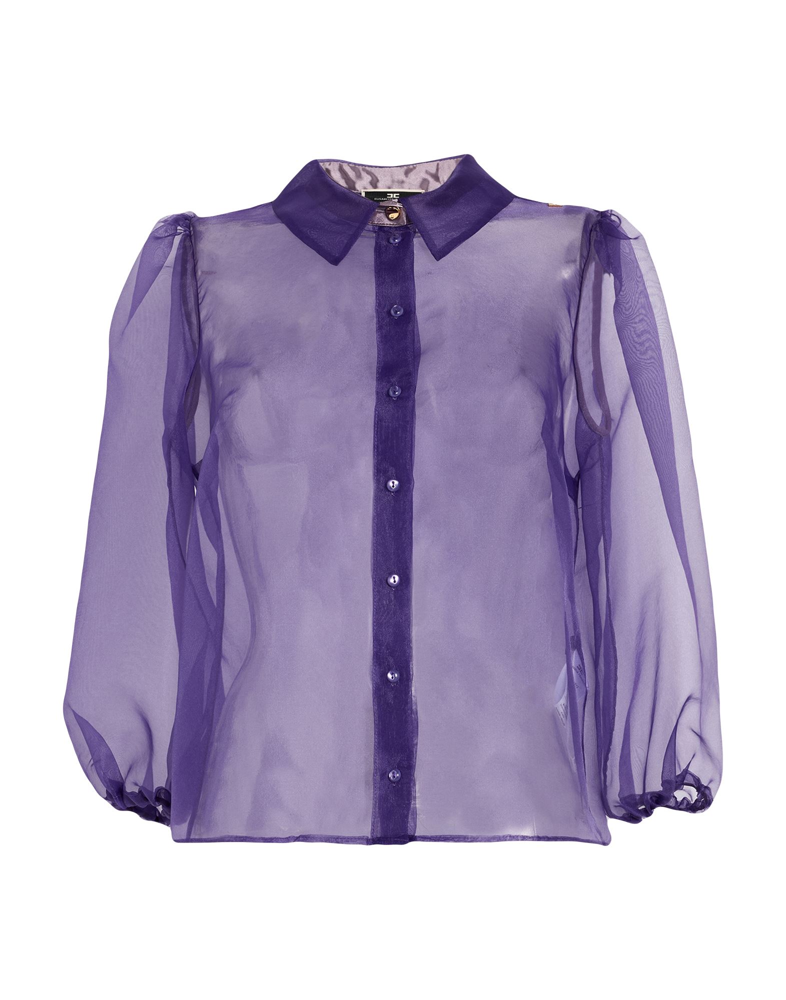 ELISABETTA FRANCHI Hemd Damen Violett von ELISABETTA FRANCHI