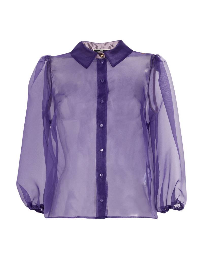 ELISABETTA FRANCHI Hemd Damen Violett von ELISABETTA FRANCHI