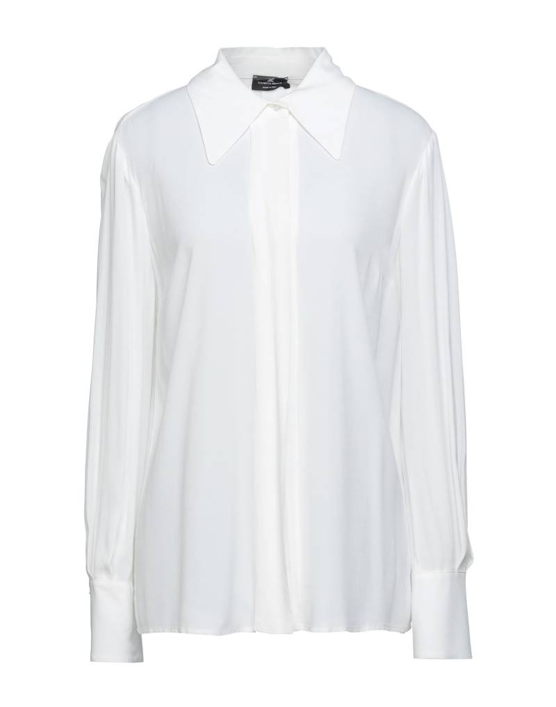 ELISABETTA FRANCHI Hemd Damen Weiß von ELISABETTA FRANCHI
