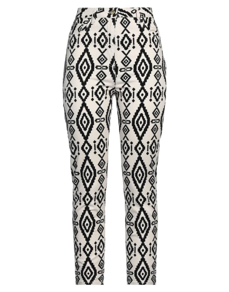 ELISABETTA FRANCHI Hose Damen Off white von ELISABETTA FRANCHI