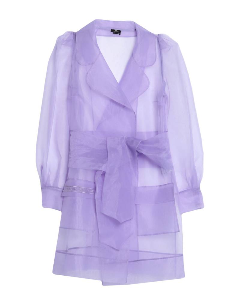 ELISABETTA FRANCHI Jacke, Mantel & Trenchcoat Damen Lila von ELISABETTA FRANCHI