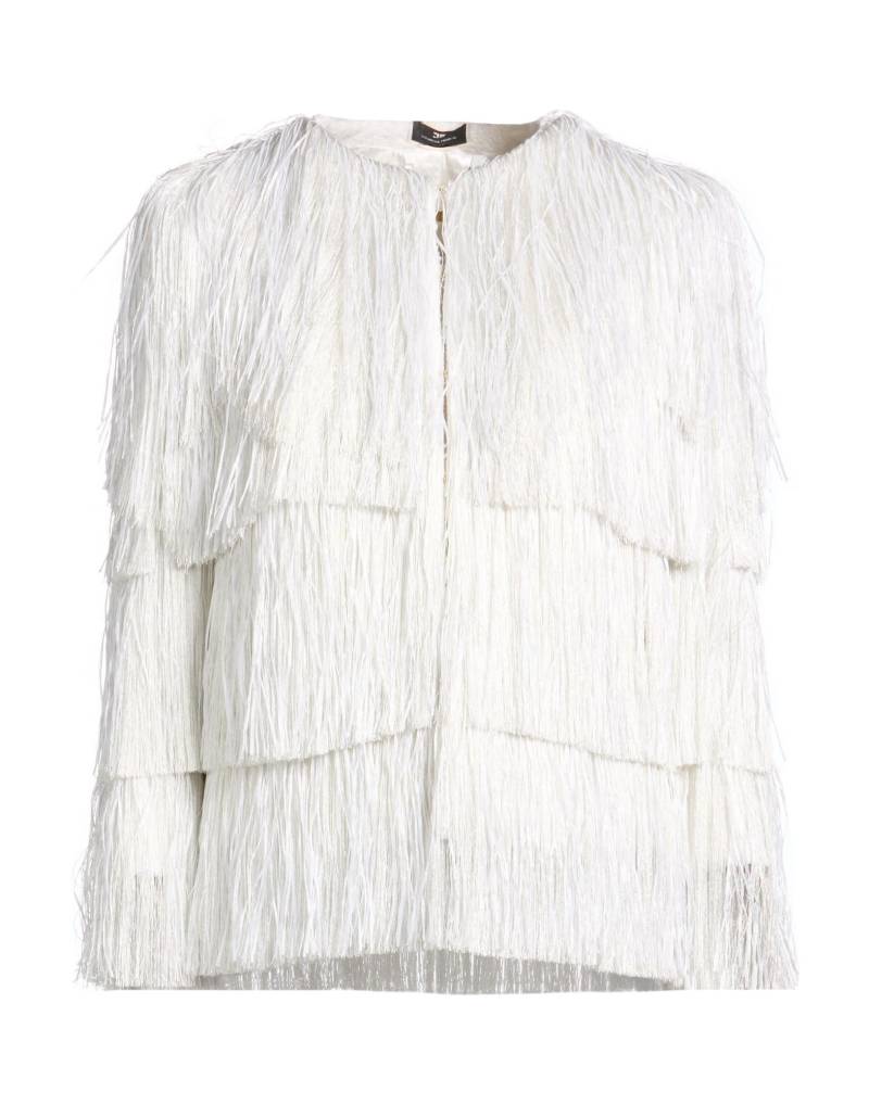 ELISABETTA FRANCHI Jacke & Anorak Damen Elfenbein von ELISABETTA FRANCHI