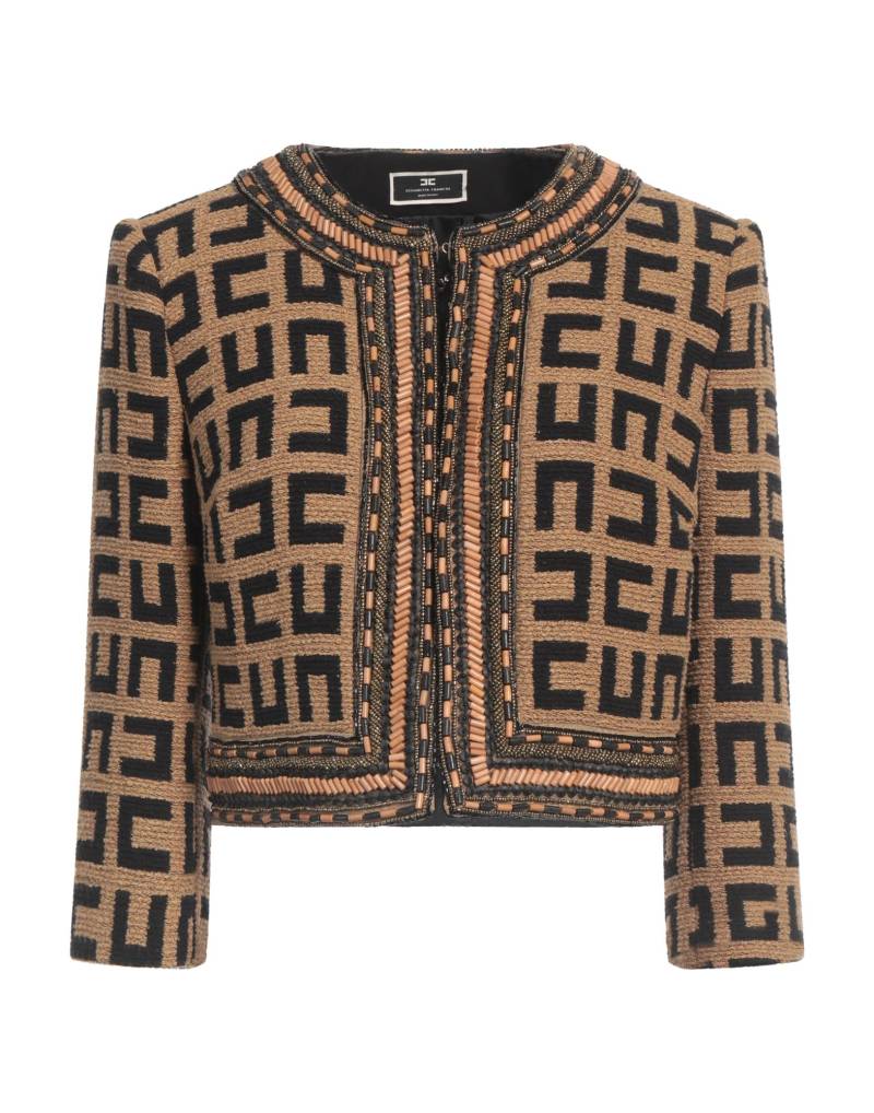 ELISABETTA FRANCHI Jacke & Anorak Damen Kamel von ELISABETTA FRANCHI