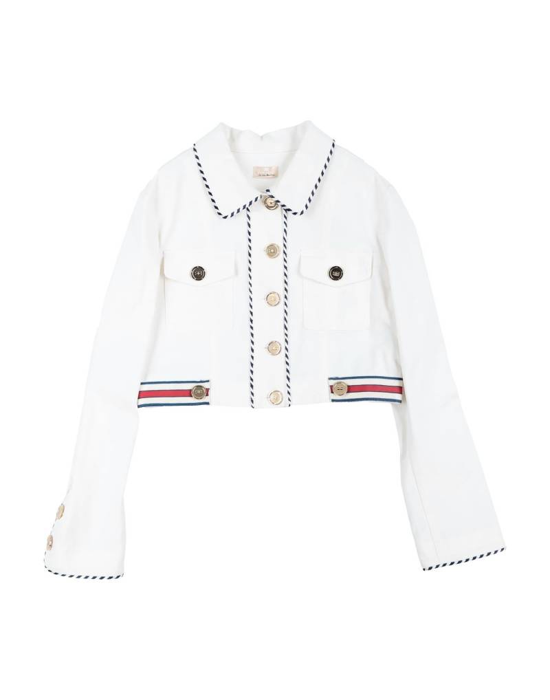 ELISABETTA FRANCHI Jacke & Anorak Kinder Weiß von ELISABETTA FRANCHI