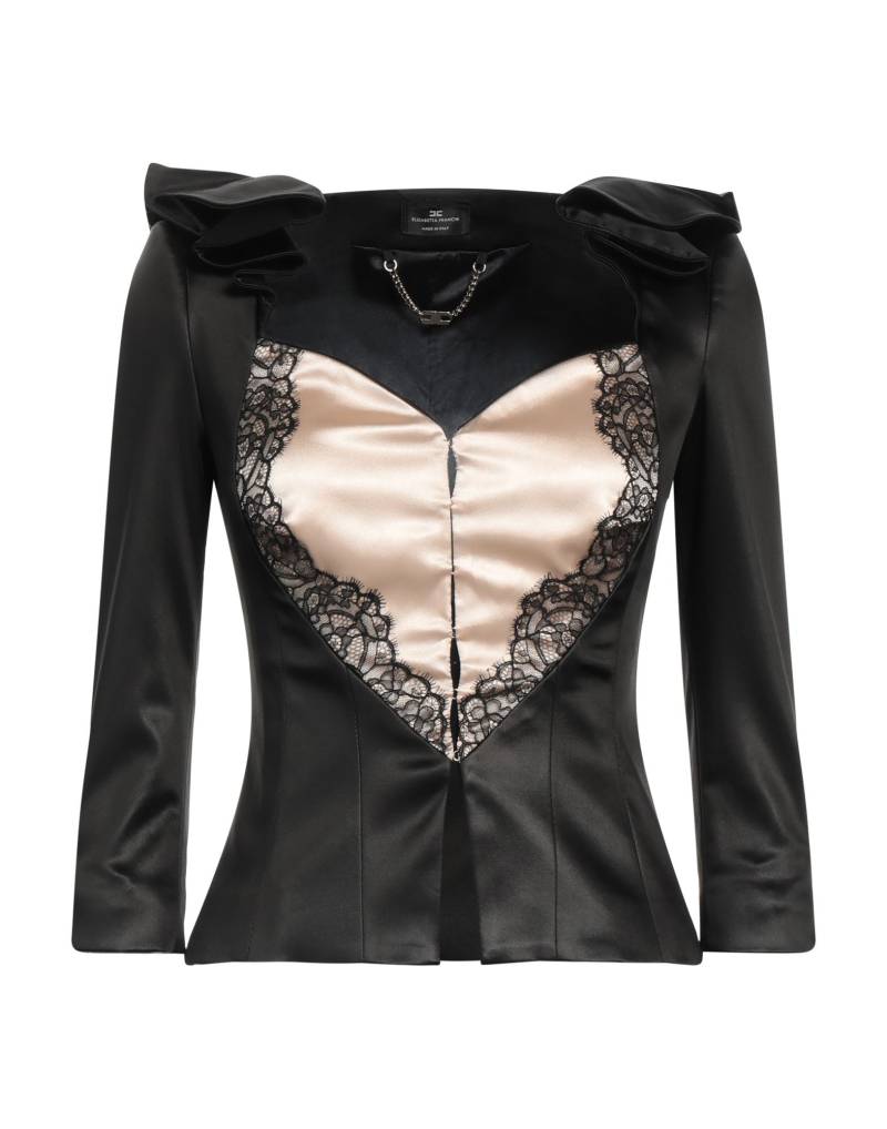 ELISABETTA FRANCHI Blazer Damen Schwarz von ELISABETTA FRANCHI