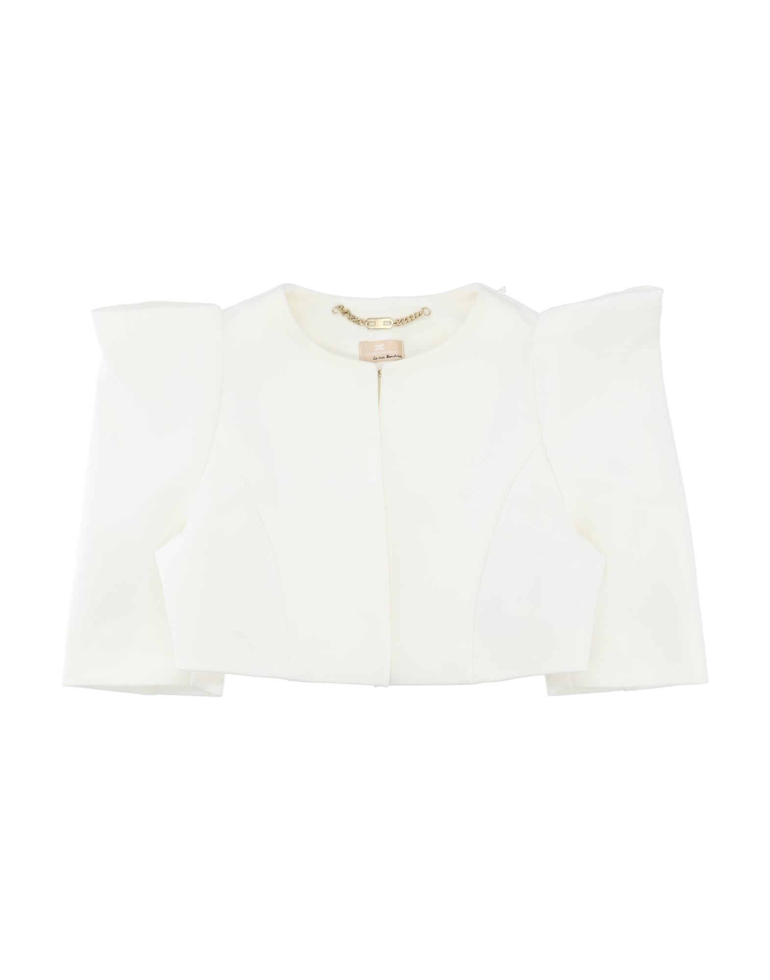 ELISABETTA FRANCHI Blazer Kinder Weiß von ELISABETTA FRANCHI