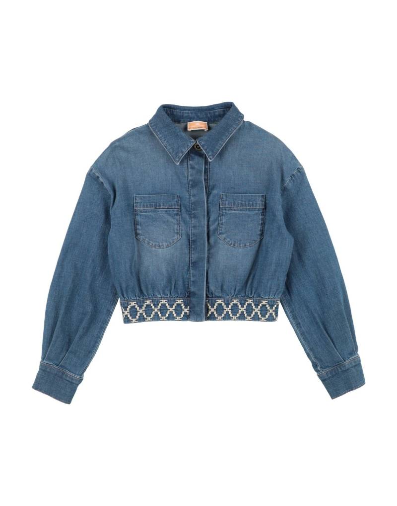ELISABETTA FRANCHI Jeanshemd Kinder Blau von ELISABETTA FRANCHI