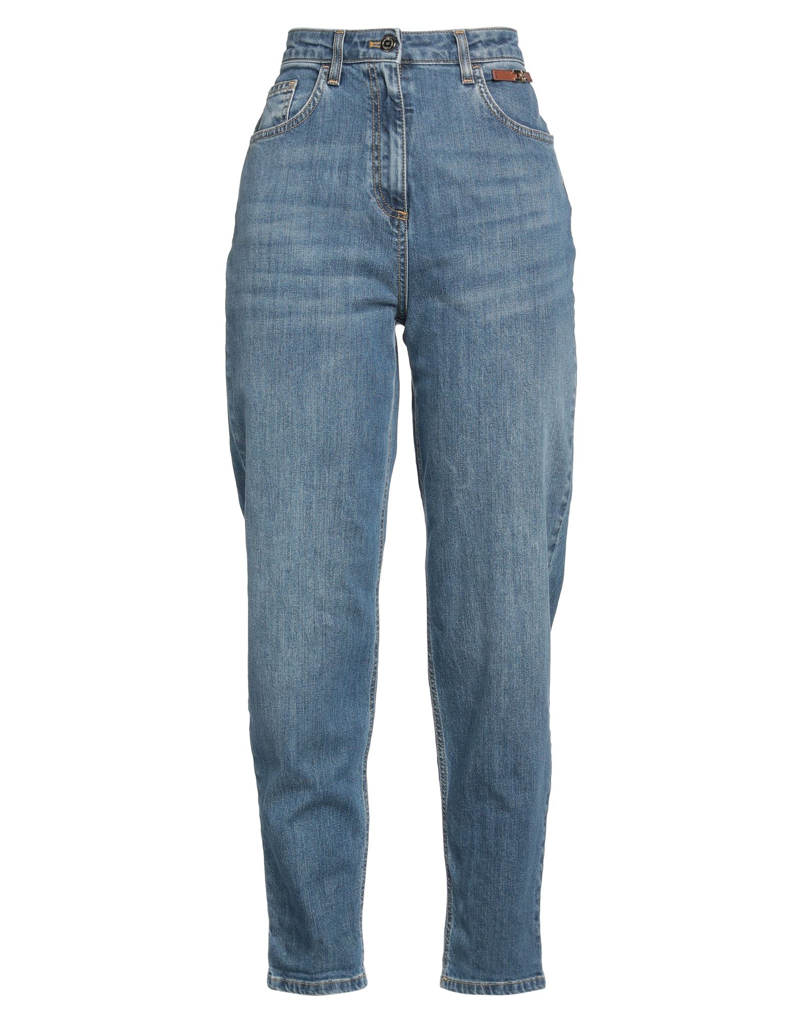ELISABETTA FRANCHI Jeanshose Damen Blau ELISABETTA FRANCHI Jeanshose Damen Blau von ELISABETTA FRANCHI