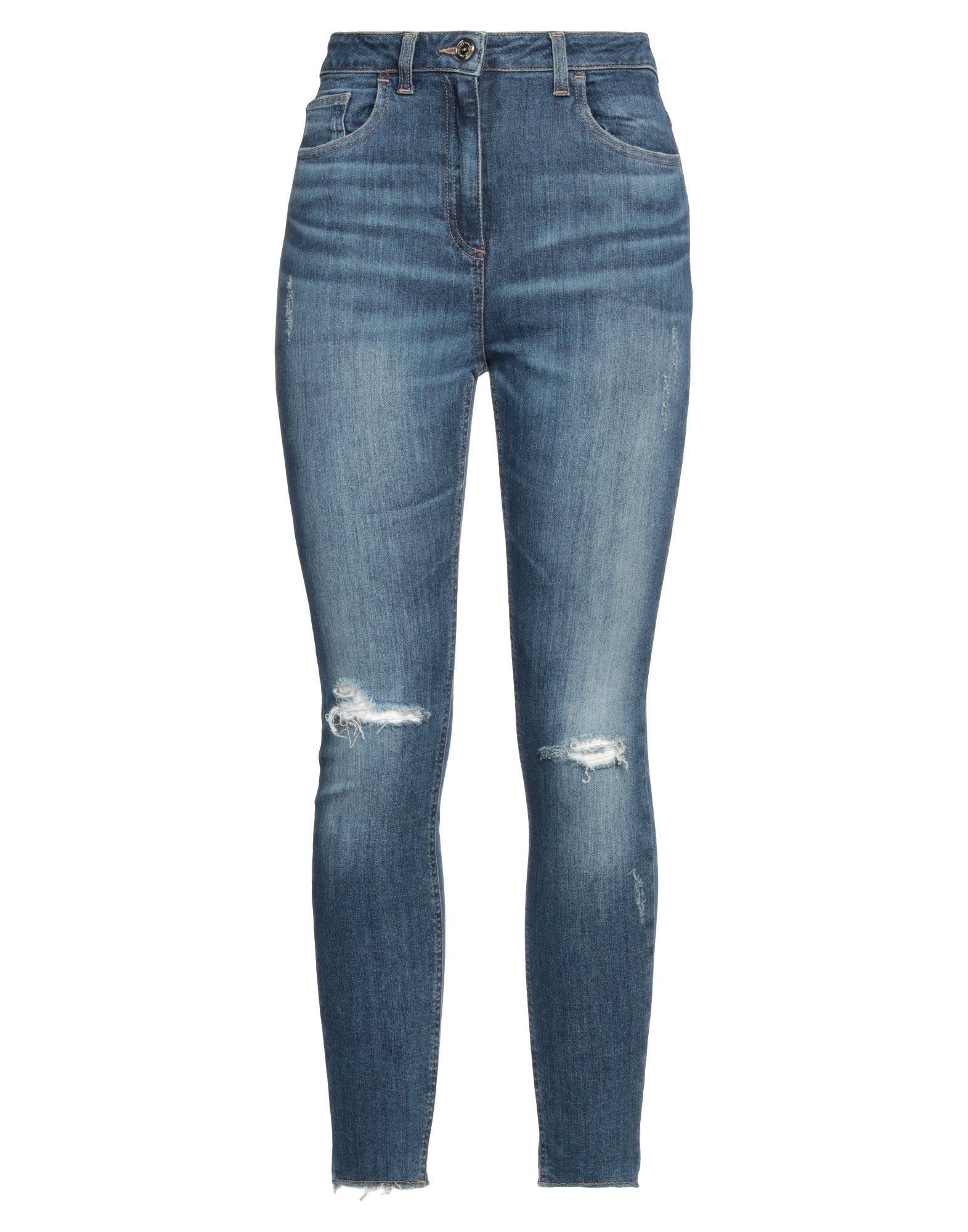 ELISABETTA FRANCHI Jeanshose Damen Blau ELISABETTA FRANCHI Jeanshose Damen Blau von ELISABETTA FRANCHI