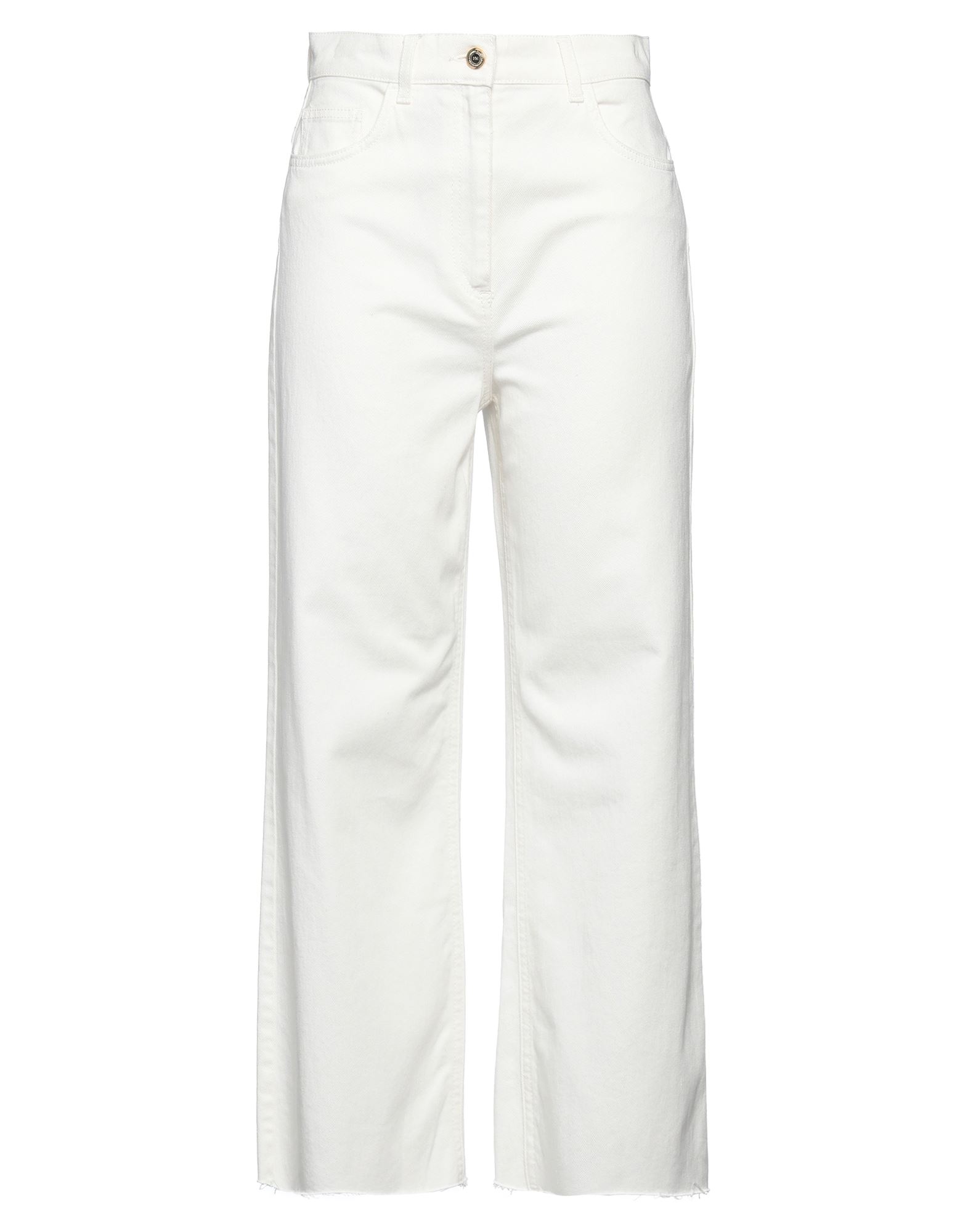 ELISABETTA FRANCHI Jeanshose Damen Elfenbein ELISABETTA FRANCHI Jeanshose Damen Elfenbein von ELISABETTA FRANCHI