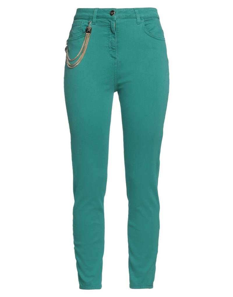 ELISABETTA FRANCHI Jeanshose Damen Smaragdgrün von ELISABETTA FRANCHI