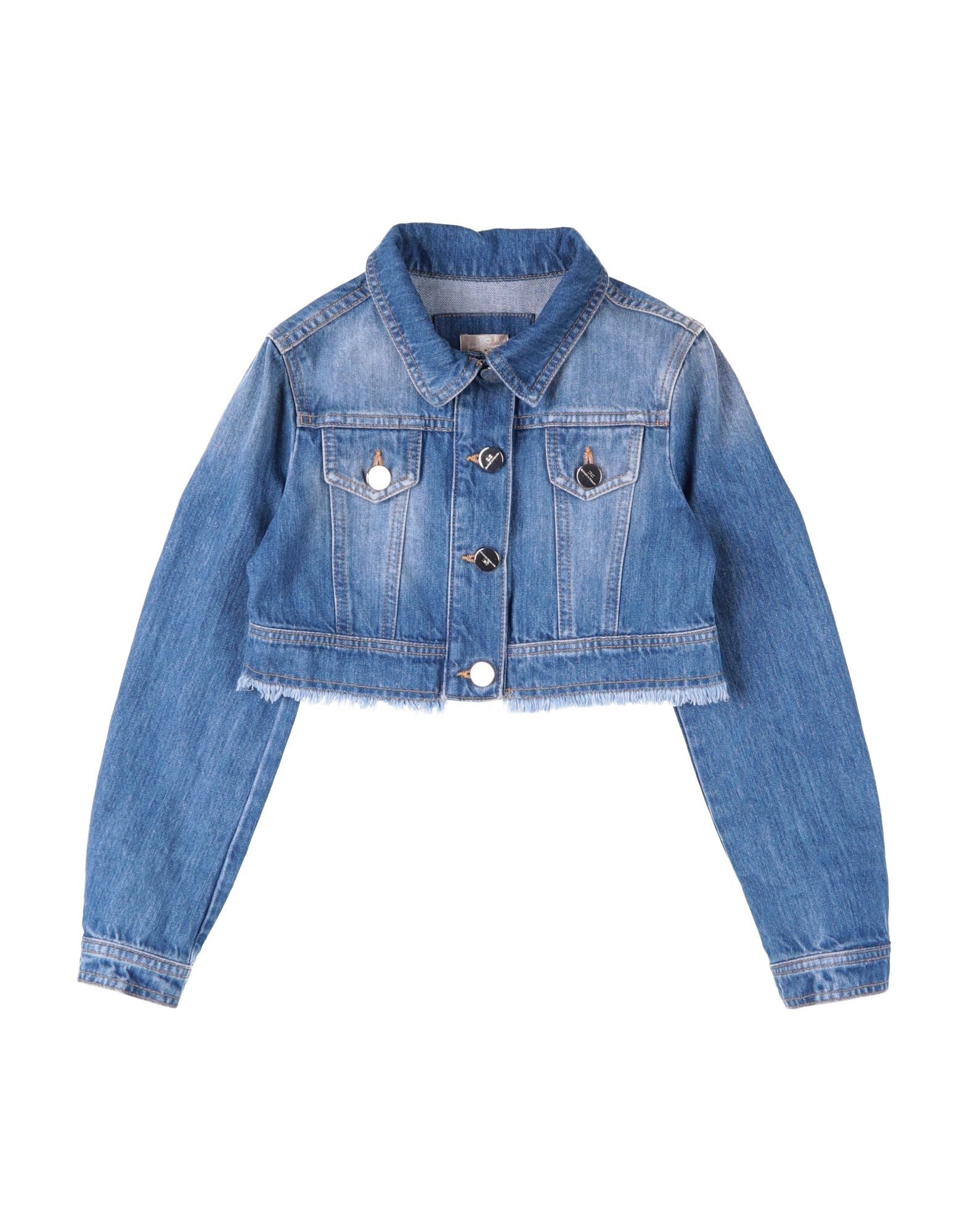 ELISABETTA FRANCHI Jeansjacke/-mantel Kinder Blau von ELISABETTA FRANCHI