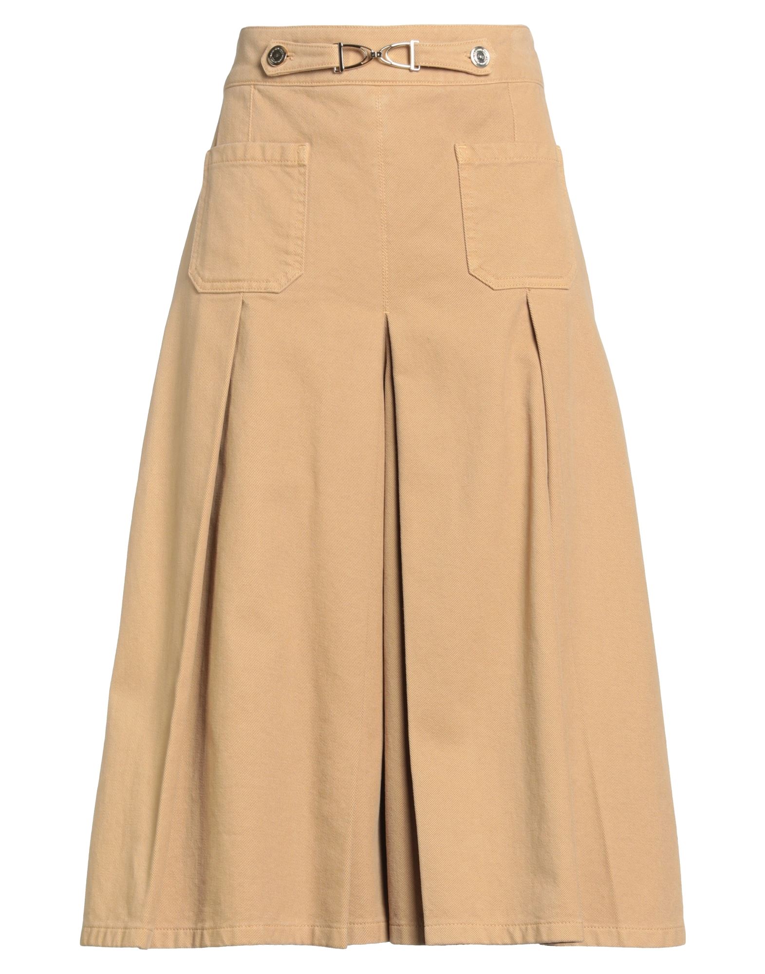 ELISABETTA FRANCHI Jeansshorts Damen Beige von ELISABETTA FRANCHI