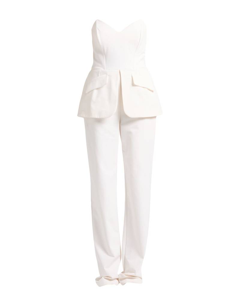 ELISABETTA FRANCHI Jumpsuit Damen Elfenbein von ELISABETTA FRANCHI