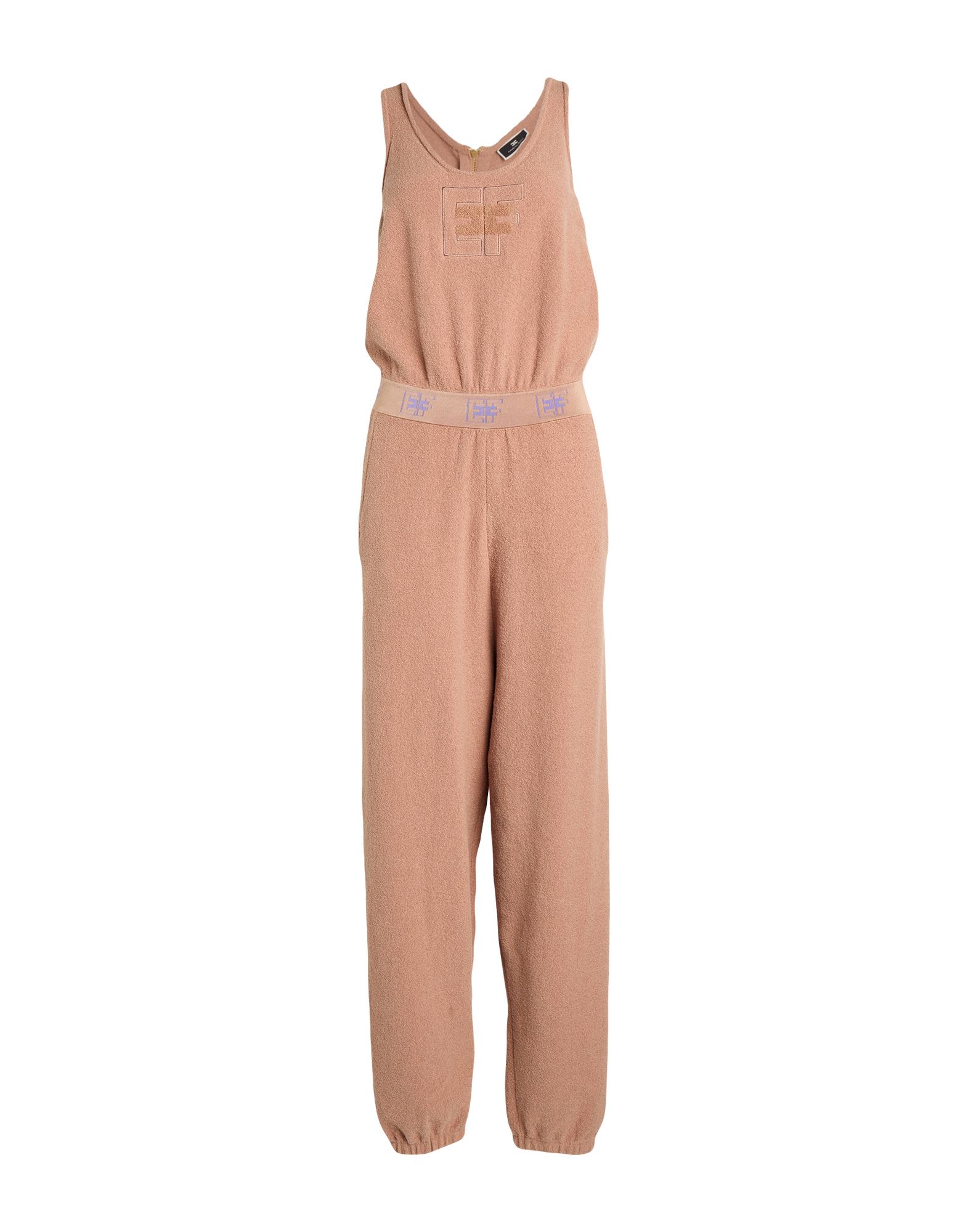 ELISABETTA FRANCHI Jumpsuit Damen Kamel von ELISABETTA FRANCHI