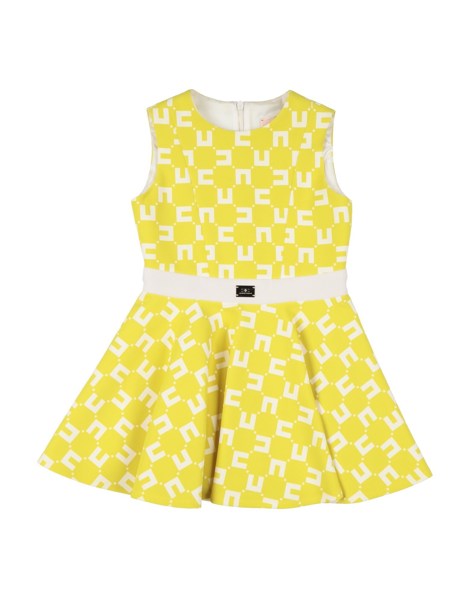 ELISABETTA FRANCHI Kinderkleid Kinder Limettengrün von ELISABETTA FRANCHI