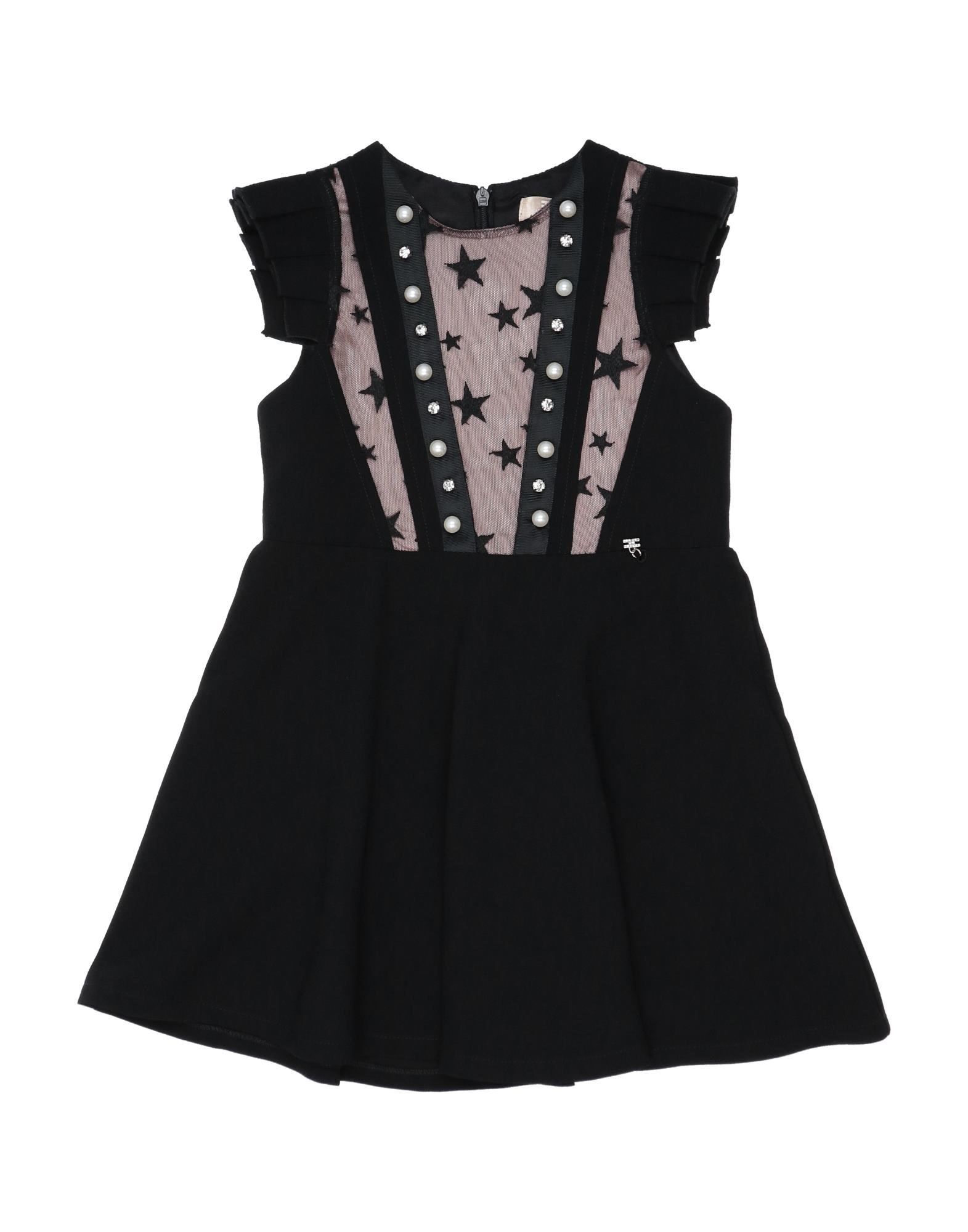 ELISABETTA FRANCHI Kinderkleid Kinder Schwarz von ELISABETTA FRANCHI